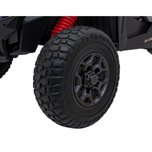 Duży Buggy dla dzieci UTV X3 Off-Road 2-osobowy 4 x 200W Czerwony BBH-028.CR